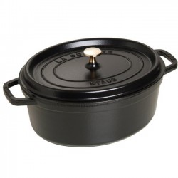 Nồi bếp điện từ STAUB Cocotte - 31 cm Black Oval