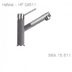Vòi bếp Hafele HF-GI511 màu iron grey 569.15.511